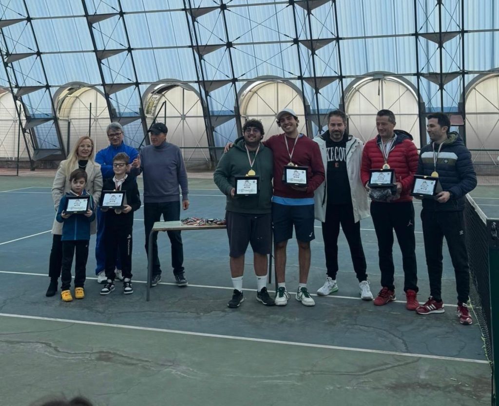 Adrano Tennis Club, un successo il torneo "Armonie di Natale": oltre cento atleti in campo