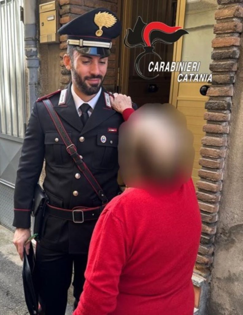 S. M. di Licodia, la beffa del finto carabiniere: una 72enne lo mette in trappola con la telefonata in viva voce