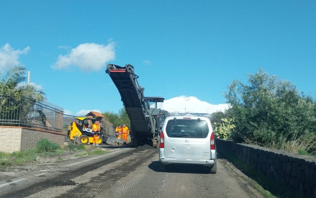 Paternò, parte la riqualificazione di via Mongibello per Ragalna