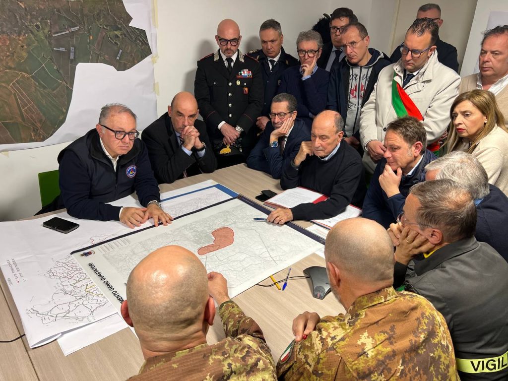 Niscemi, Schifani: "Sfollati al primo posto". Pronti 16 alloggi. Il sindaco soggetto attuatore. Istituito fondo da 558 milioni