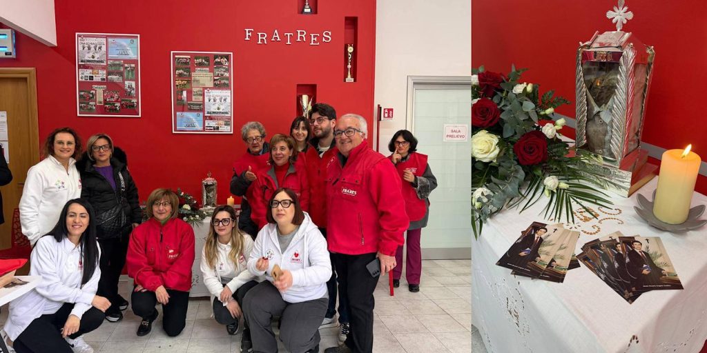 Adrano, lacrime e silenzio davanti alla camicia insanguinata: la reliquia di Livatino conquista la città