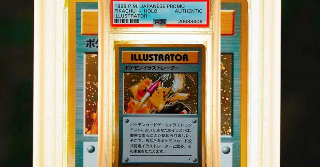 Pikachu da record: venduta carta Pokémon per 16,5 milioni di dollari