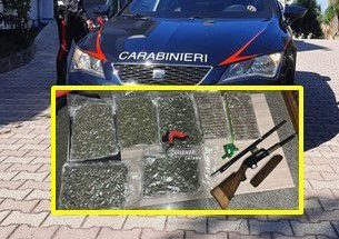 Palagonia, "tesoretto" di droga e un fucile in un'auto abbandonata: 40enne arrestato