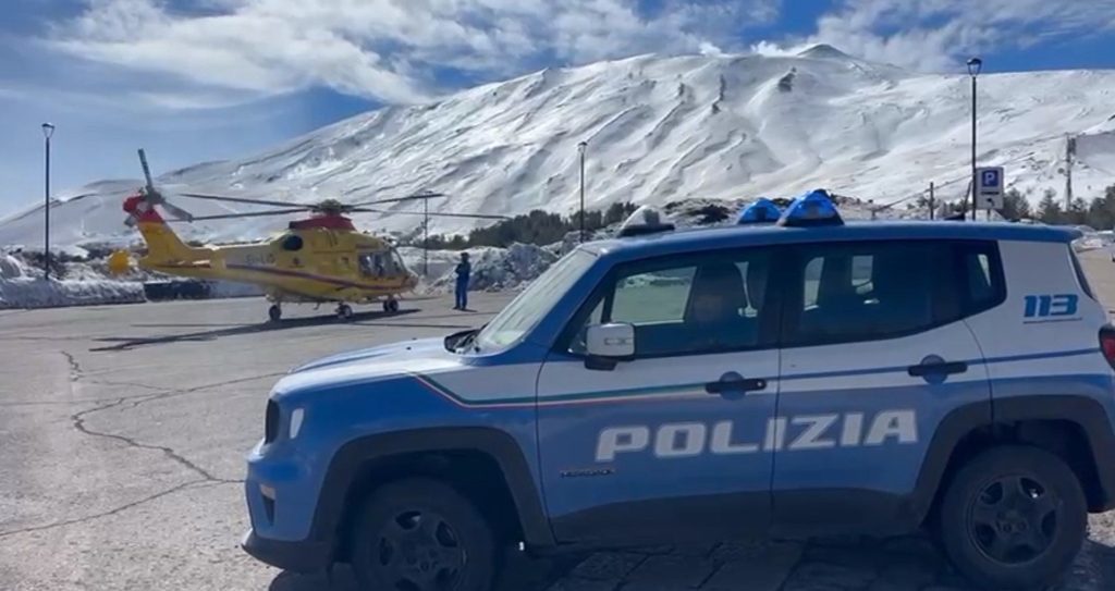 Etna Nord, Polizia in azione sulle piste: soccorse 16 persone in un weekend