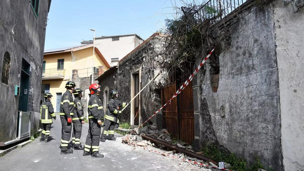Terremoto del 4 marzo nel Catanese e frana a Motta: la Regione delibera lo stato di crisi