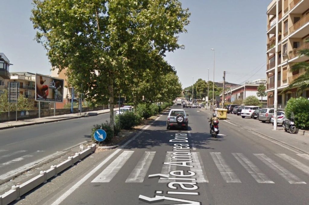 Tondo Gioeni, chiude il torna-indietro per tre giorni: lavori per il drenaggio delle acque in viale Doria