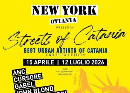 “Streets of Catania” s’inaugura al Palazzo della Cultura: la scena urban etnea dialoga con Warhol e Basquiat