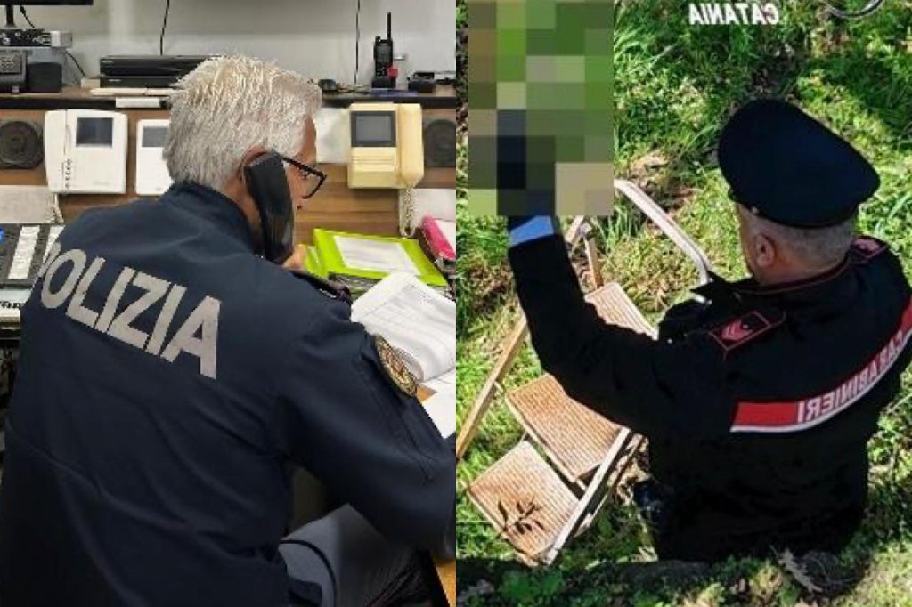 Aci S. Antonio, poliziotto lo tiene in linea mentre i carabinieri entrano nel cortile: 60enne salvato dal suicidio