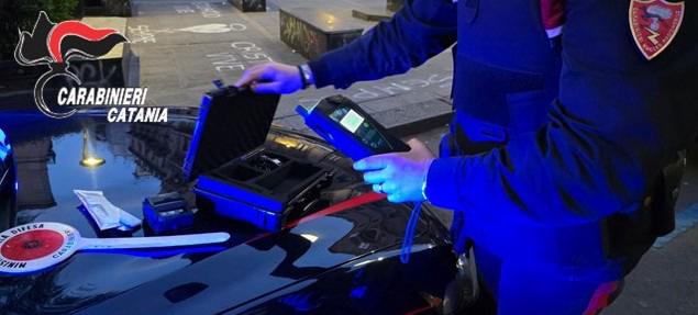 Belpasso, guidava ubriaco e sotto effetto di droga: 44enne di Misterbianco denunciato dai Carabinieri