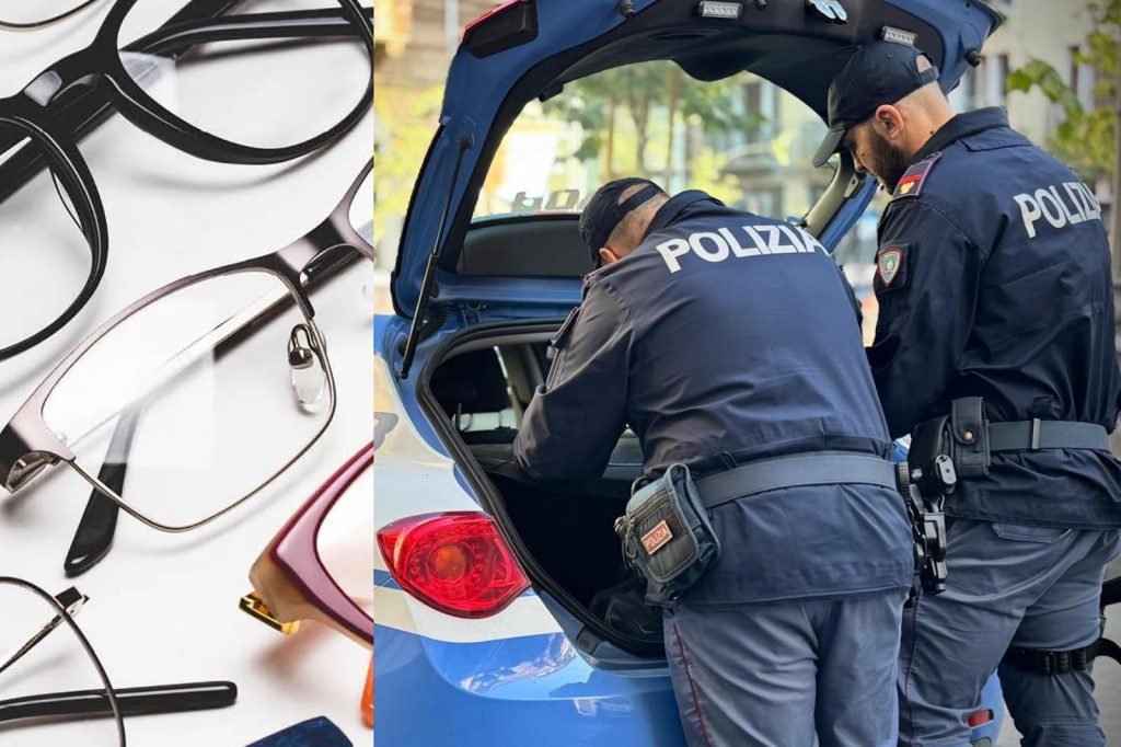 Catania, 40enne nasconde sei paia di occhiali sotto la giacca ma la commessa la scopre: denunciata