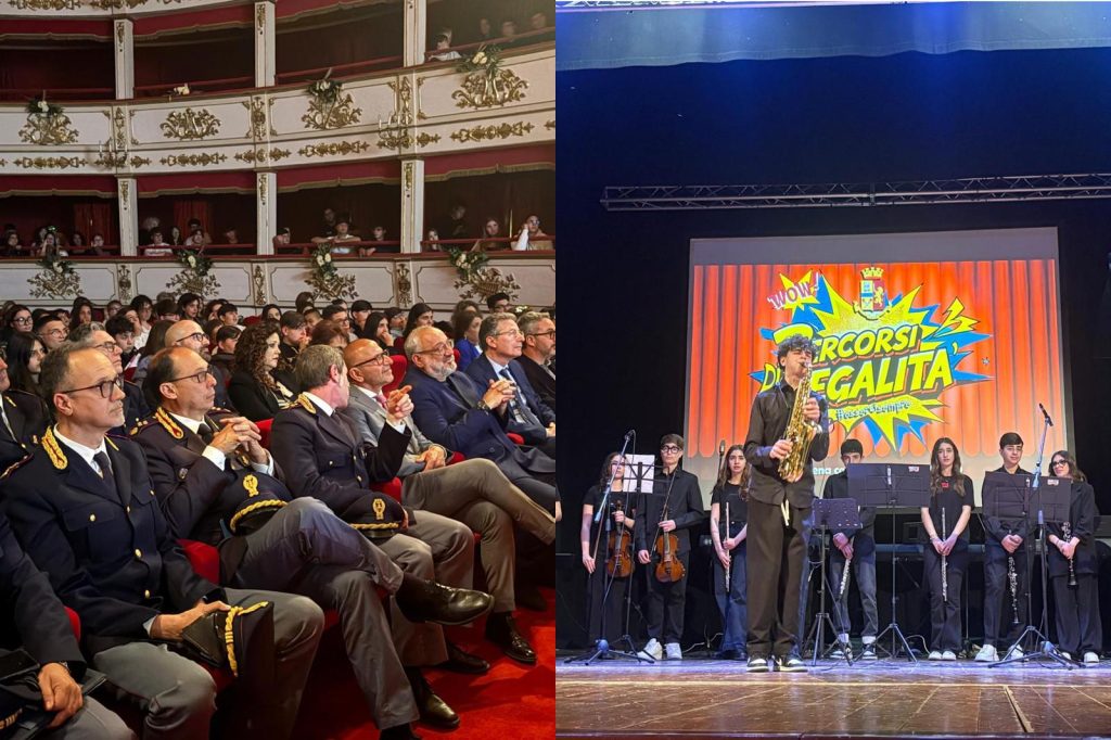 Adrano, legalità in scena al ‘Bellini’: la Polizia incontra gli studenti