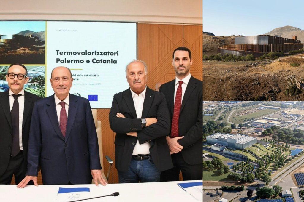 Sicilia, presentati i termovalorizzatori di Palermo e Catania: meno emissioni, addio discariche, risparmio Tari