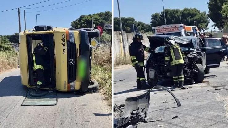 Mazara del Vallo, 51enne senza patente e assicurazione travolge uno scuolabus: 19 feriti tra cui 14 bambini e una donna incinta