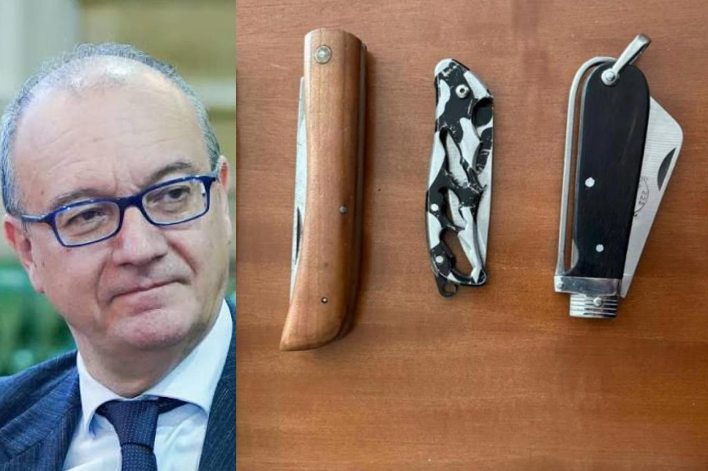 Armi a scuola, il ministro Valditara: sequestrati centinaia di coltelli. “Servono metal detector mobili”