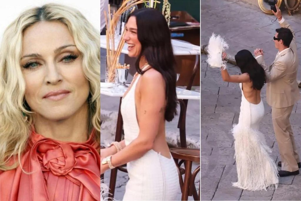 Nozze Dua Lipa a Bagheria, cresce l'attesa per Madonna: la star potrebbe arrivare in elicottero a Villa