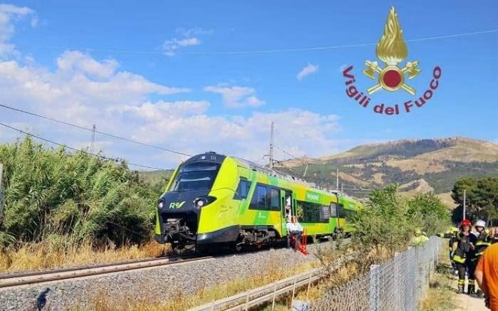 Scontro treno-furgone a Imera, turista inglese di 63 anni gravemente ferita: trasportata in elisoccorso
