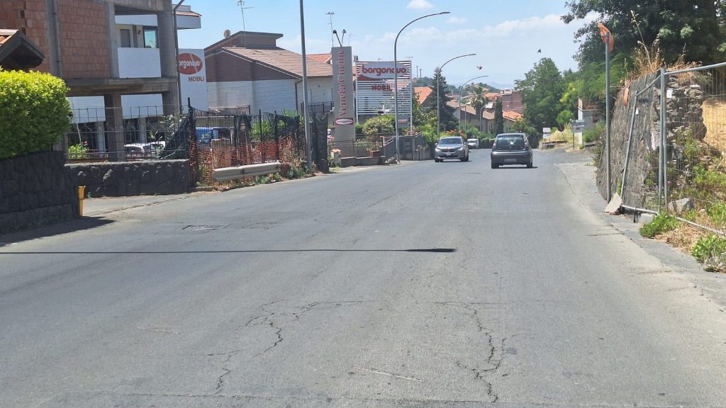 Bronte, dal 29 via Messina diventa cantiere: 2,5 mln per condutture anti-allagamento. Tir dirottati sulle provinciali