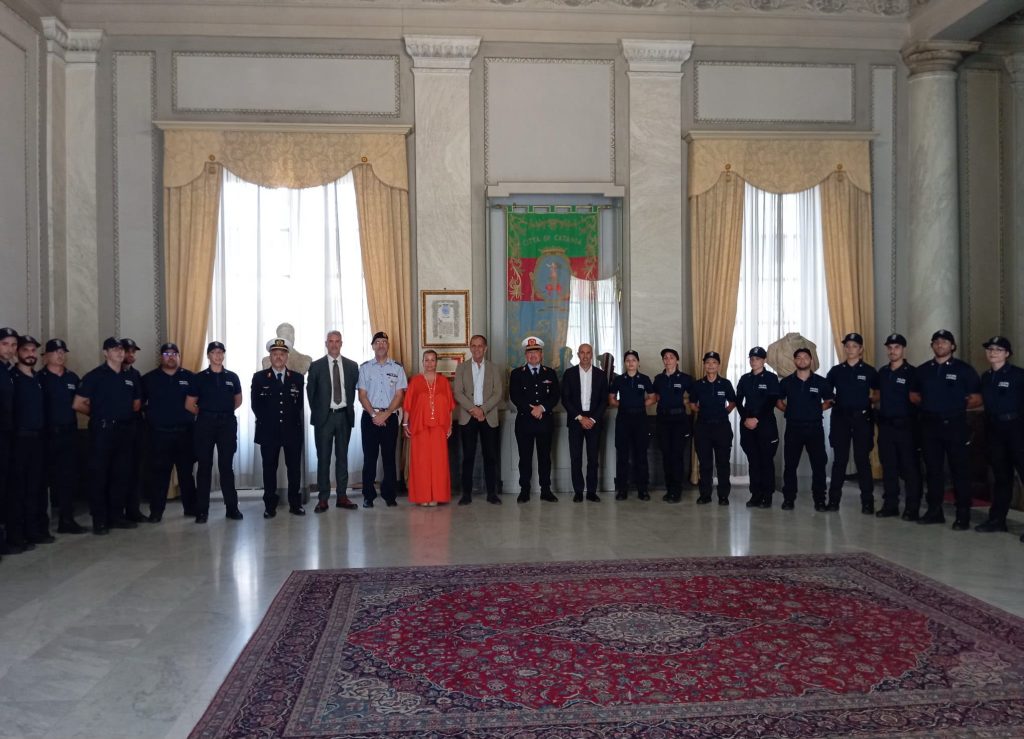 Catania, 22 nuovi agenti della Polizia locale giurano a Palazzo degli Elefanti