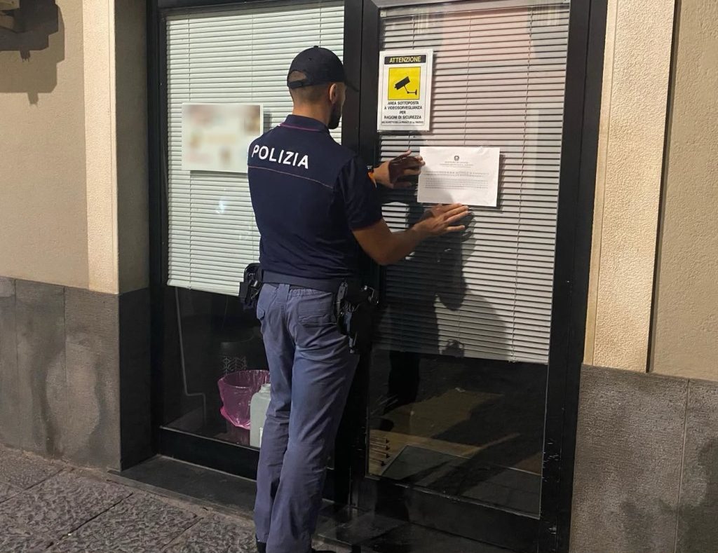 Biancavilla, chiuso per 7 giorni un bar ritrovo di pregiudicati