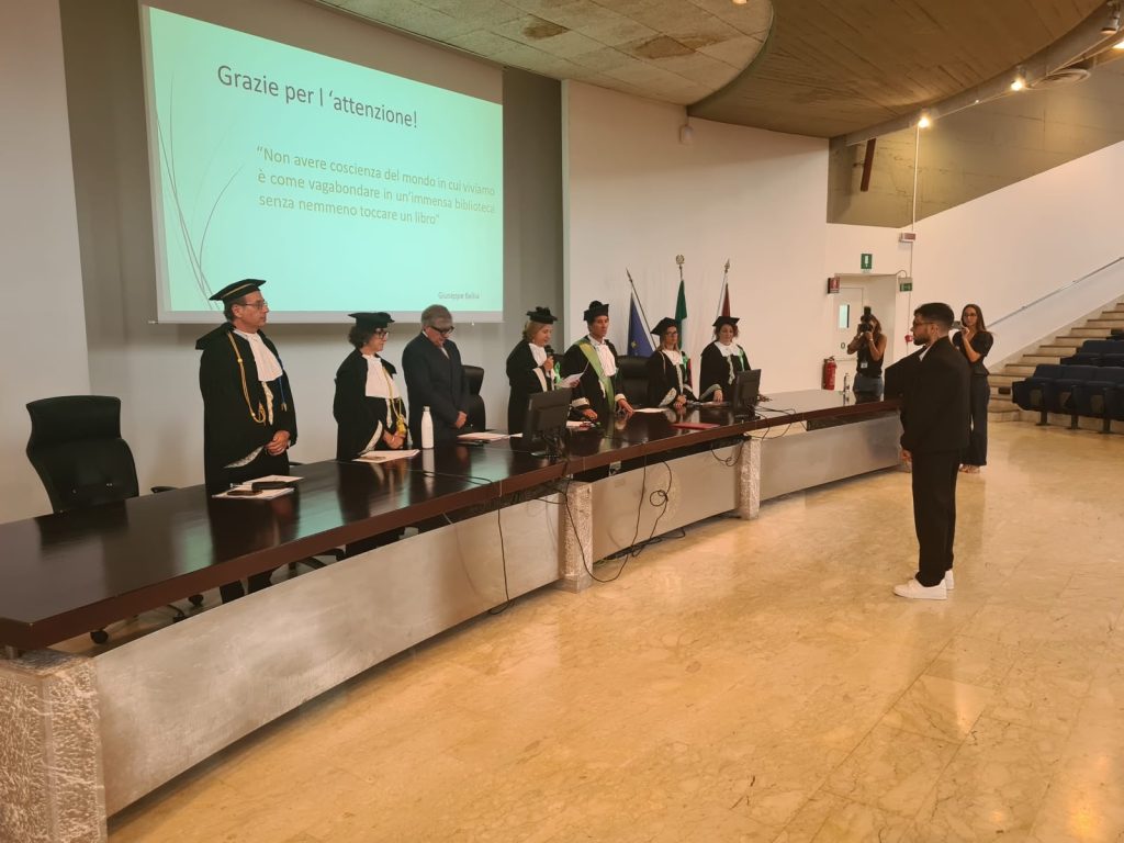 UniCT, laurea con lode per un detenuto del Polo Universitario Penitenziario