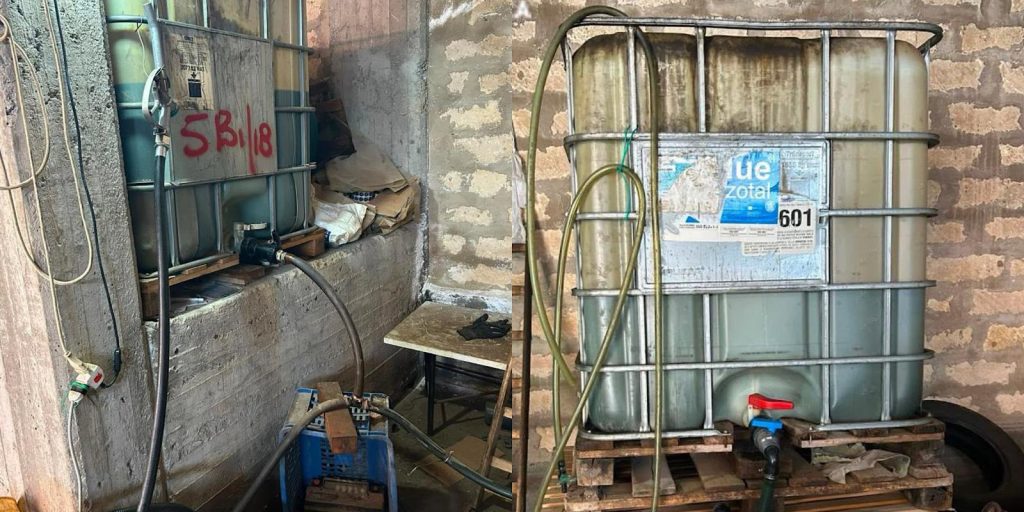 Palagonia, gasolio agricolo venduto illegalmente a privati: scoperto distributore abusivo