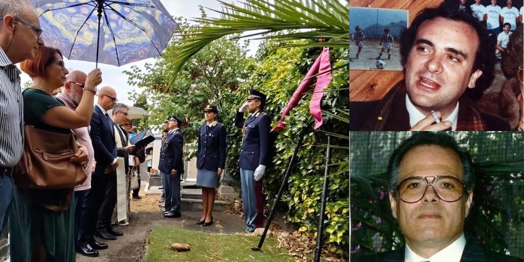 Polizia: commemorati a Catania i caduti Montana e Lizzio, a 41 e 34 anni dagli agguati mafiosi