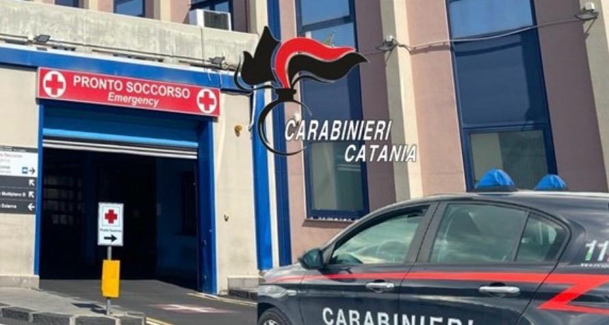 Catania, 40enne ubriaco aggredisce medico al Pronto Soccorso del Policlinico e poi colpisce anche i Carabinieri: denunciato