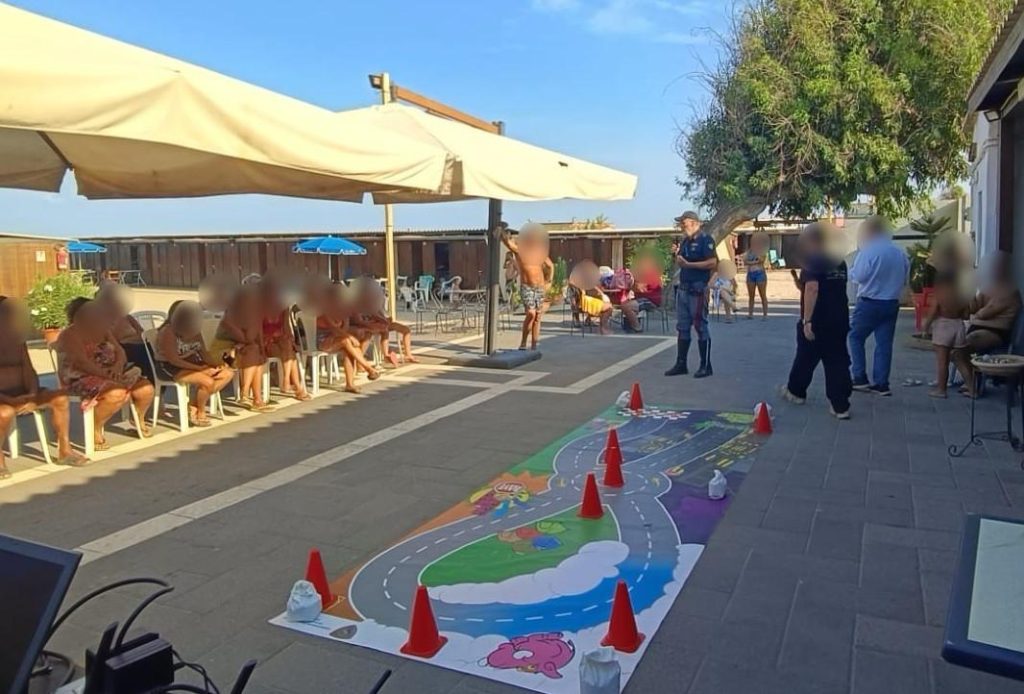 "Questa sera guido io": la Polizia Stradale di Catania incontra i bagnanti alla Playa