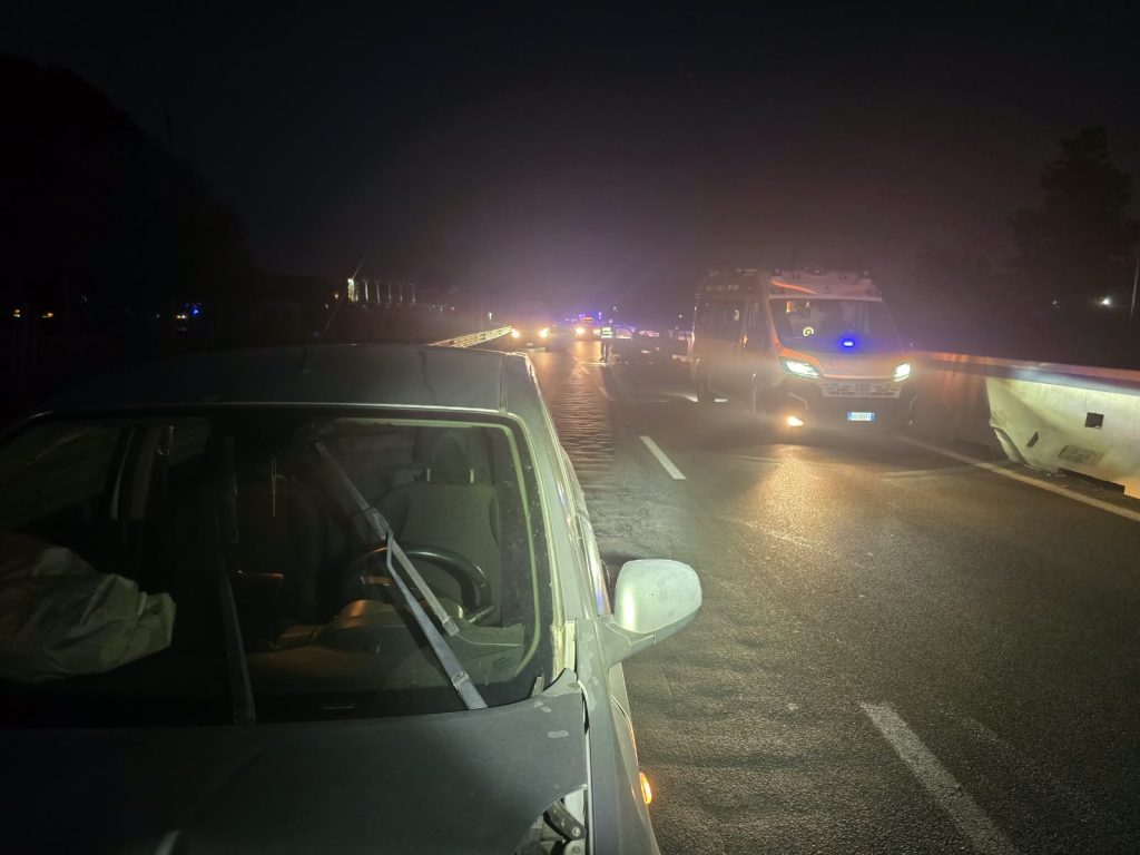 Belpasso, incidente stradale sulla statale 121, ferito un uomo