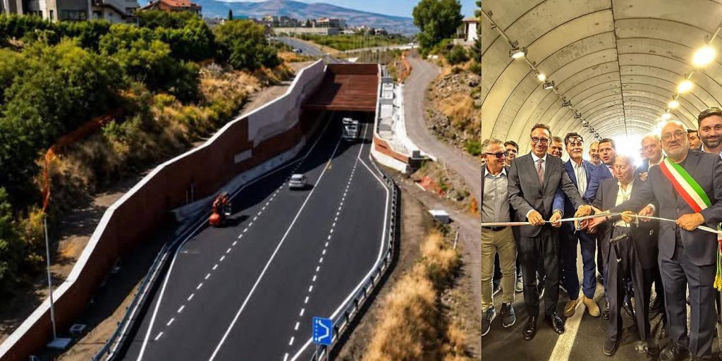Adrano, aperto il nuovo tracciato della SS 284: 3,7 km di strada più sicura e sostenibile