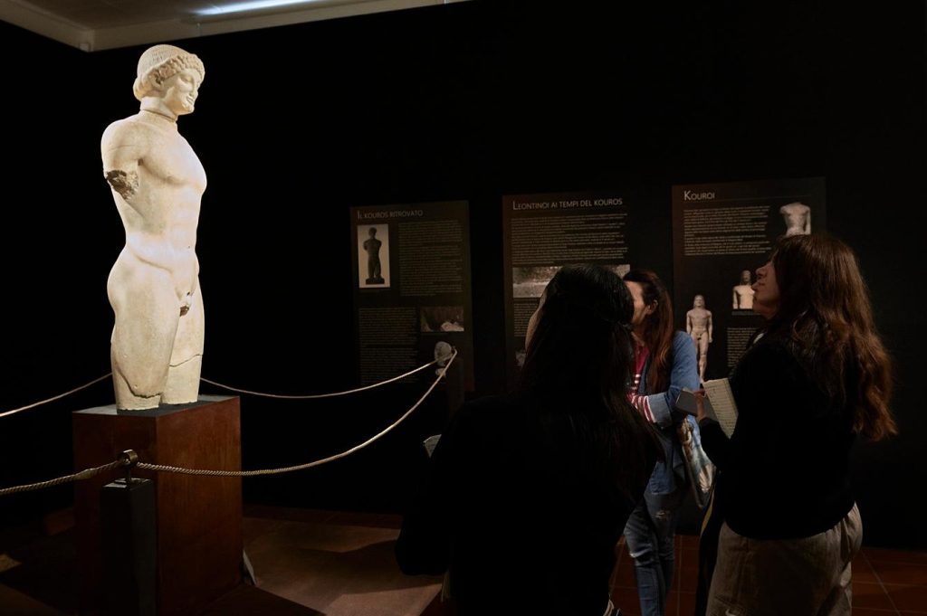 Il Kouros torna a Lentini: dal 13 settembre 2026 in mostra al Museo archeologico regionale
